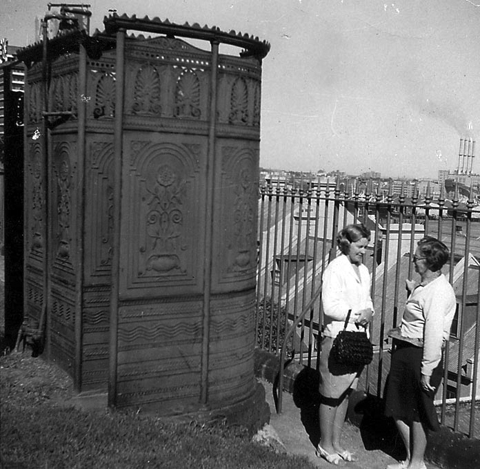 The 1880s 'pissoir' on Observatory Hill