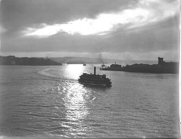 Ferry near Circular Quay Sydney