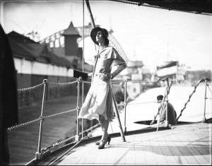 The glamour of a naval visit