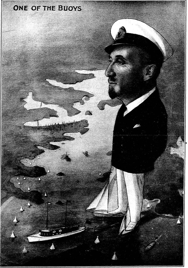 Frank Albert caricature