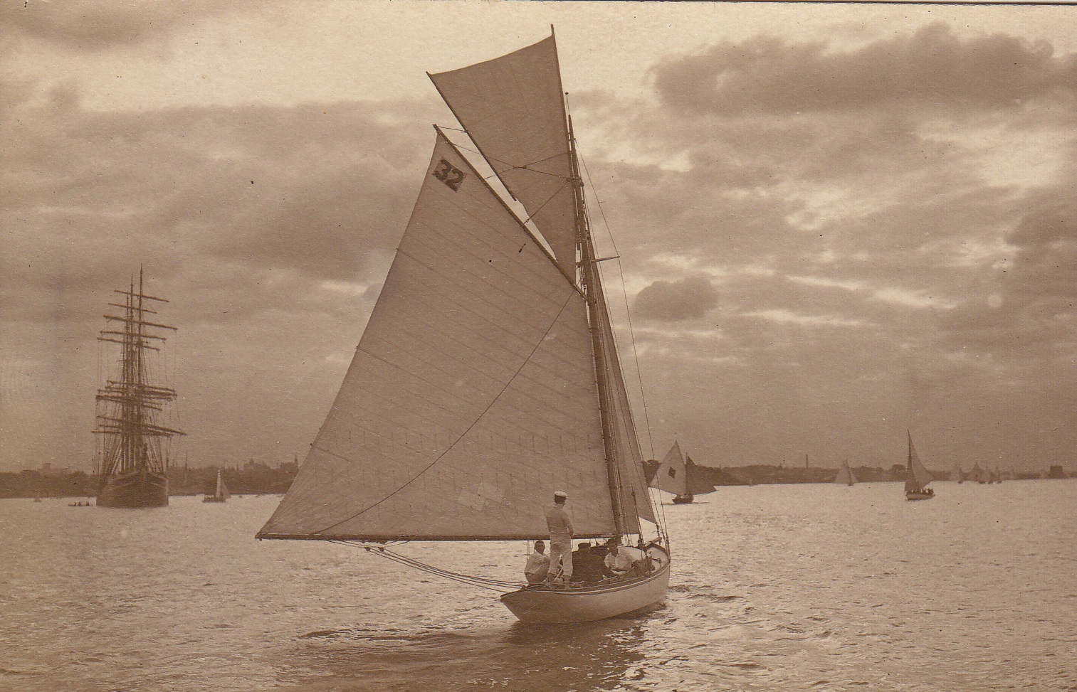 Athene in Sydney Harbour