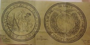 Ethel Barringer's peace medal