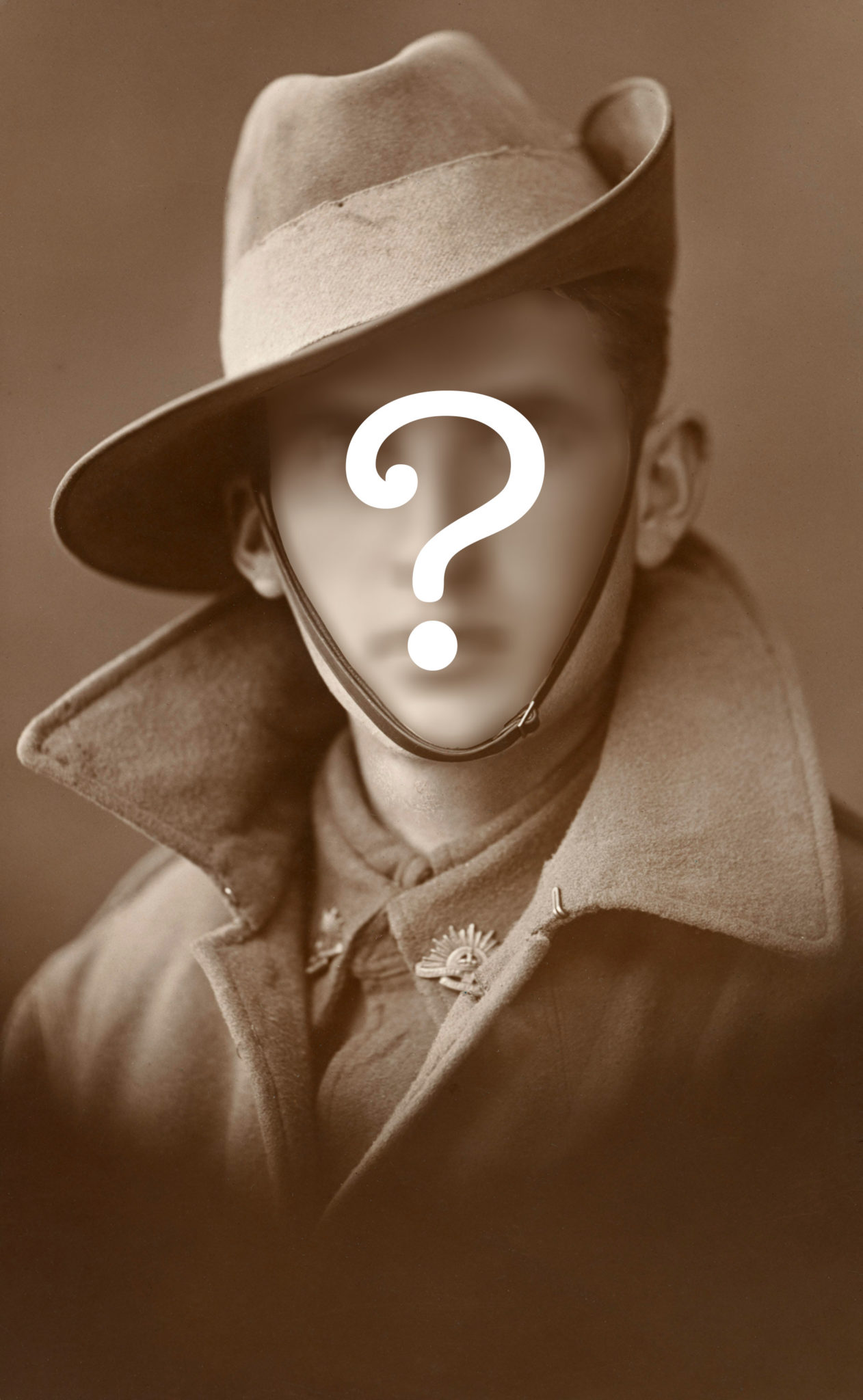Original photograph: ‘Unidentified soldier of the AIF’, Australian War Memorial https://flic.kr/p/5n44n6
