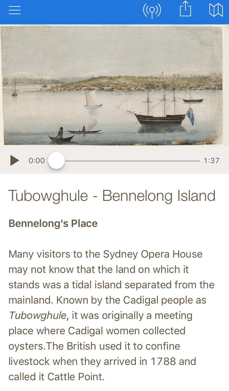 Sydney Harbour Islands – Dictionary of Sydney App