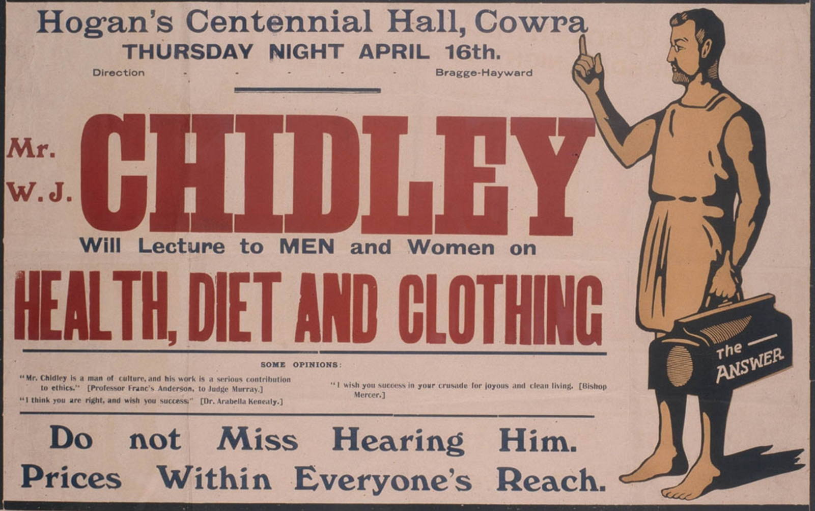 William Chidley: an eccentric campaigner