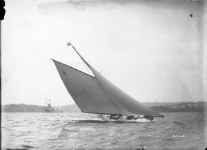 Rawhiti under sail